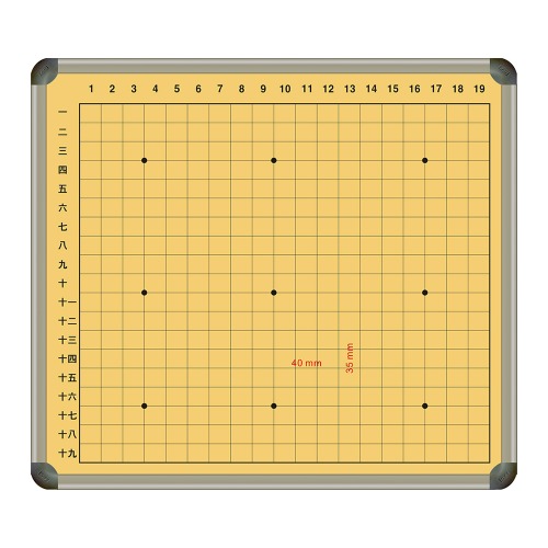 [도안] 바둑판 (자석,알루미늄) 800X900 [제품번호 2016년 6-3]칠판닷컴